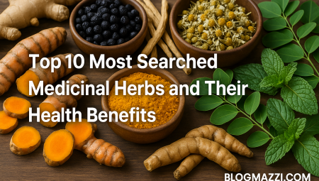 Top 10 Most Searched Medicinal Herbs and Their Health Benefits